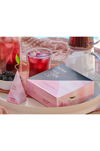 Tea Forte Ceai rece - Ceai cu nectar de zmeură, gheațat, - cutie cu 5 piramide
