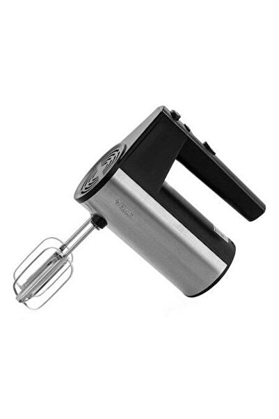 Voltz Mixer de mana VOLTZ, 300W, 5 Viteze, Functie Turbo, 4 accesorii, inox