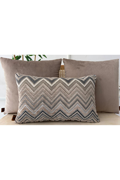 Elanora Home Decorative cushion covers, high-quality woven fabric, set of 3