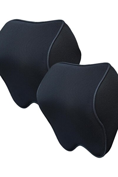 Dotail Set of 2 car headrest cushions, support, ergonomic, adjustable straps,...