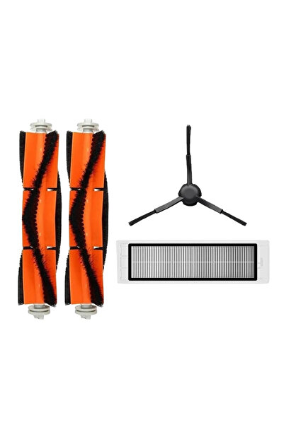 LİN GRUP Set de 4 piese de schimb compatibile cu aspiratorul robot Xiaomi Vac...