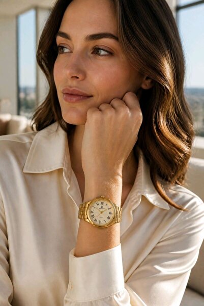 Monalisa Home Premium Metal Strap Watch