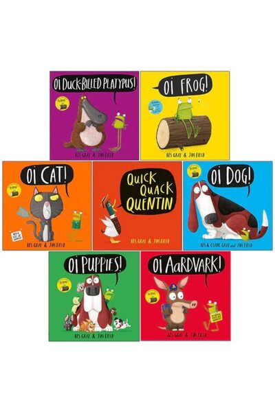 Generic (Unbranded) Kes Gray Oi Frog And Friends Collection 7 Books Set (oi D...