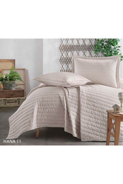 NAJMA Turkish Compressed Bed Sheet Set 100% Cotton Plain Design 6 Pieces for ...