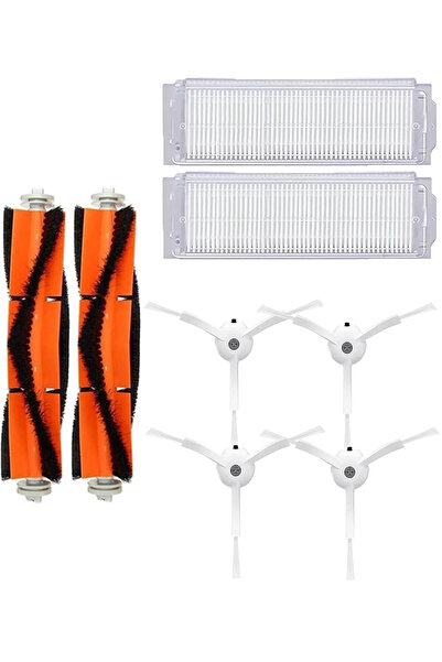 LİN GRUP Set de 8 piese de schimb compatibile cu aspiratorul robot Xiaomi Vac...