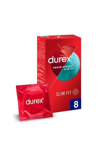 Durex Yakın Hisset 8’li + Karşılıklı Zevk 10’lu Prezervatif Ekonomik Çift Paketi