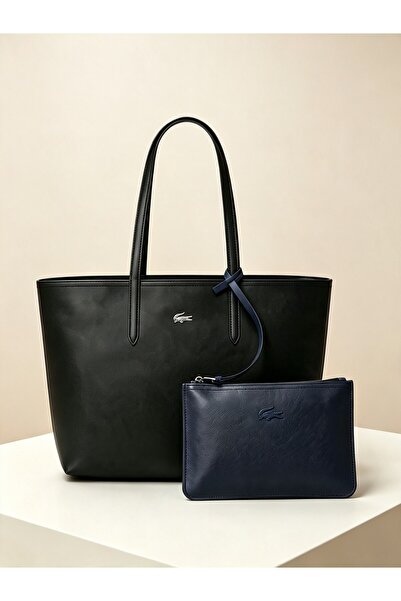 Lacoste Kids Women's Double Sided Two-Tone Large Capacity, Messenger Bag Hand...
