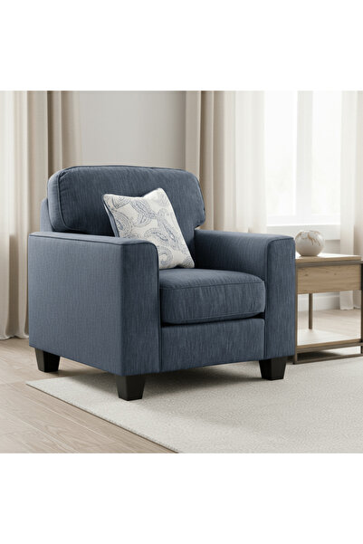 Roots Furniture كرسي أزرق بتصميم البحر