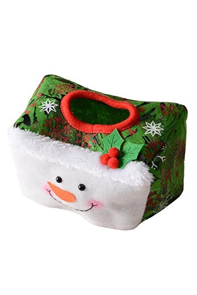 Rao Cutie Decorativa pentru Servetele, Model Om de Zapada, Tematica Craciun, ...