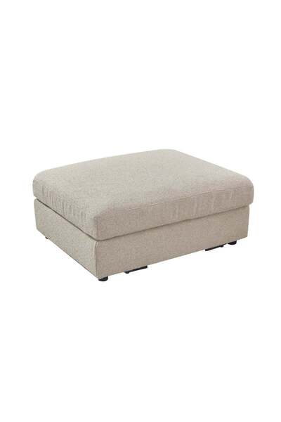 Roots Furniture Mirae Hazel Brown Ottoman