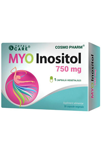 Cosmo Pharm MYO Inositol 750 mg Îngrijire Totală, Cosmo Pharm, 30 capsule veg...