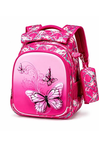 RMR textile ghiozdan scolar copii 3d cu diverse modele si penar inclus