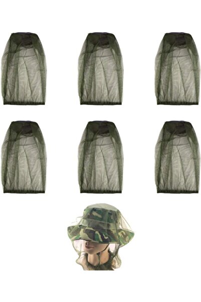 STARSTAR 6-pack ultra-fine mesh head nets for protection against mosquitoes, ...