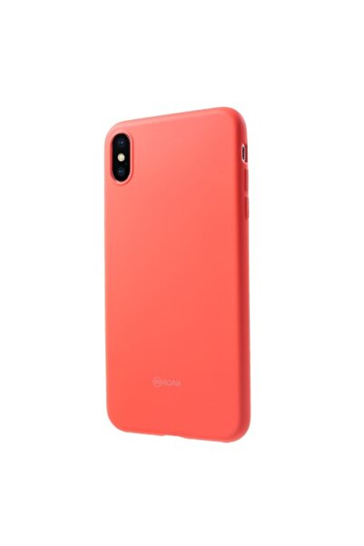 Roar Korea Ολοήμερη Ματ Θήκη Σιλικόνης για iPhone XS Max 6.5 ιντσών - Πορτοκαλί