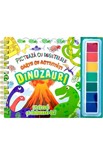 Flamingo Picteaza cu degetelele: Dinozauri