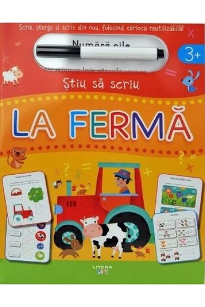 Litera Stiu sa scriu. La ferma - Moira Butterfield