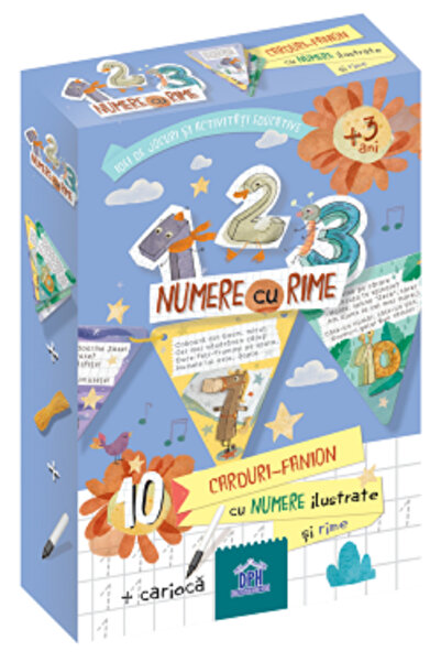 Didactica Publishing House Numere cu rime Joc educativ. 3 ani+ - Lavinia Trifan