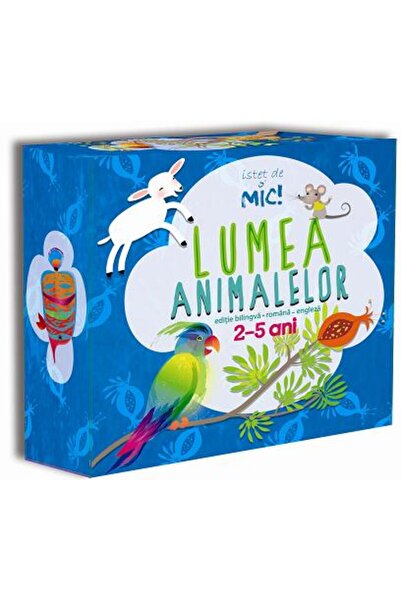 Corint Istet de mic! Lumea animalelor 2-5 ani romana-engleza