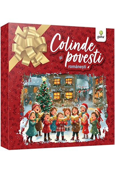 Gama Pachet Craciun CD1: Povesti romanesti cu CD + Cartea cu colinde cu CD