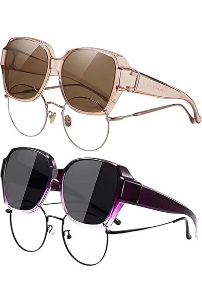 STARSTAR Two pairs of sunglasses for women, with UV400 protection – perfect f...