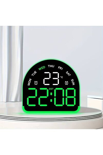STARSTAR modern LED clock with a screen display – a quiet digital alarm clock...