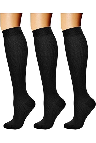 STARSTAR 3-Pair Unisex Compression Socks Set, High Performance Support Socks ...