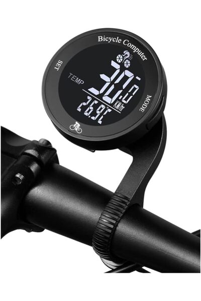 STARSTAR Wireless Bicycle Speedometer 24 Functions IPX67 Waterproof LCD Backl...