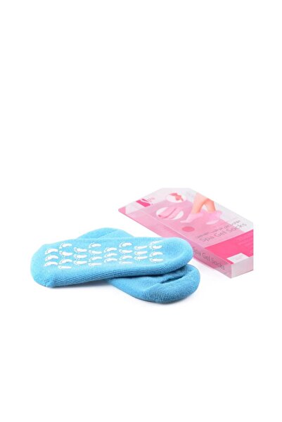 Generic Brand Gel Socks for Foot Moisturizing Blue from Spa