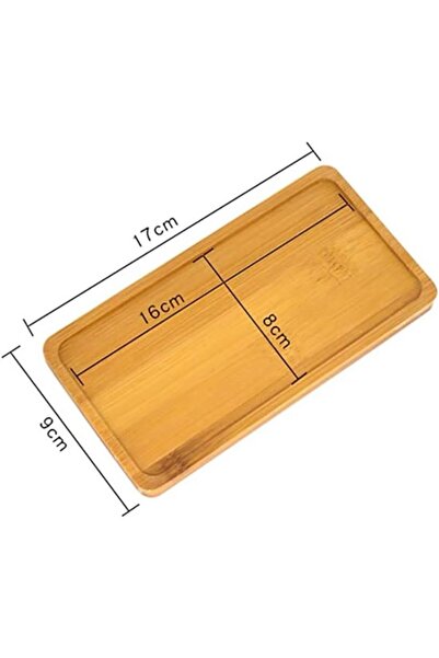 STARSTAR Rectangular wooden pallets - bamboo - 2 pieces - small