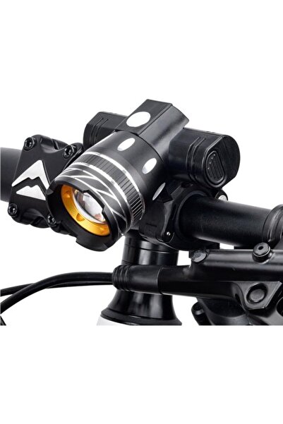 STARSTAR 2000mAh USB rechargeable mountain bike headlight, powerful LED light...