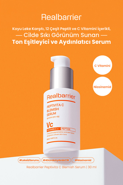 Real Barrier Anti-Blemish Illuminating Vitamin C Serum That Offers a Tight Lo...
