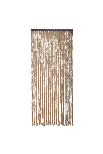 OEM Perdea de ușă din șenilă, Bej, 90 x 210 cm