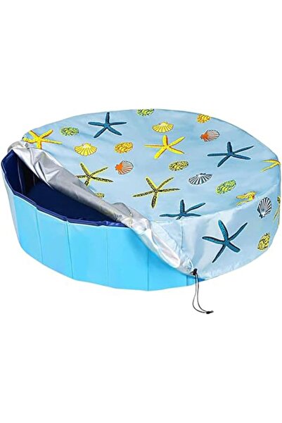 STARSTAR Pool Cover Tarpaulin - Round Waterproof & Tear-Resistant Outdoor Cov...