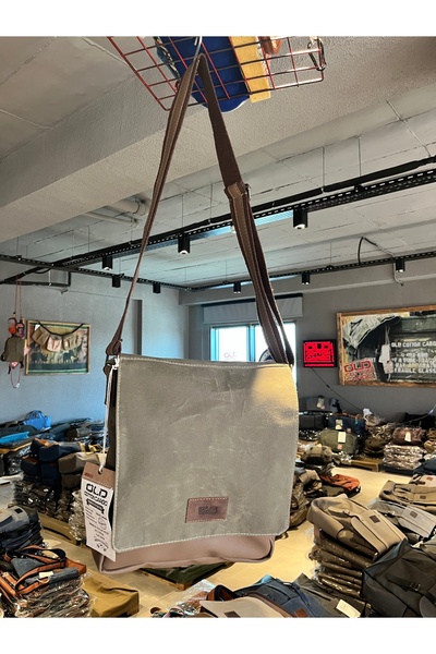 old cotton cargo Omuz postacı çantası 7112 S WESTERN S BAG OMZ BRD w26.5 w31 D6