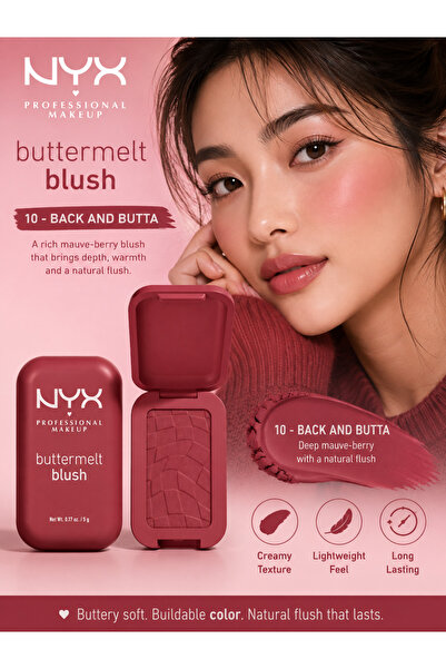 NYX Professional Makeup Blush No. 10 Buttermelt from
