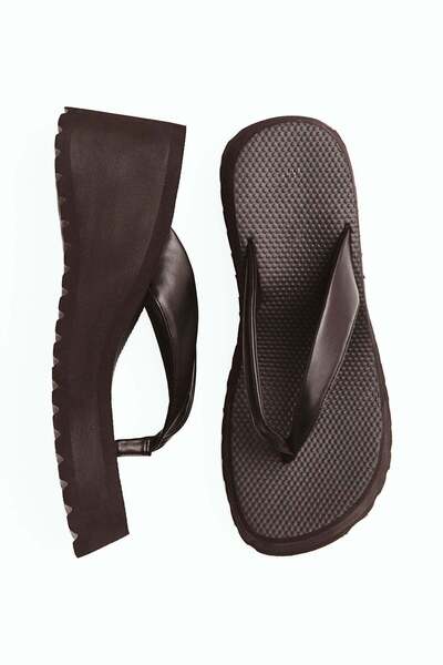H&M Wedge-heeled flip-flops