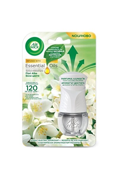 Air Wick Air Freshener, Airwick, Ap, Res 19 ml White Flower