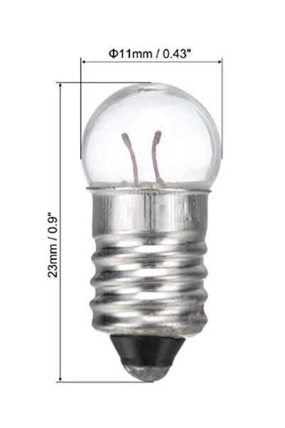 Genel Markalar Mini Ampul 24 Volt 2 Watt E10 Vidalı Duylu
