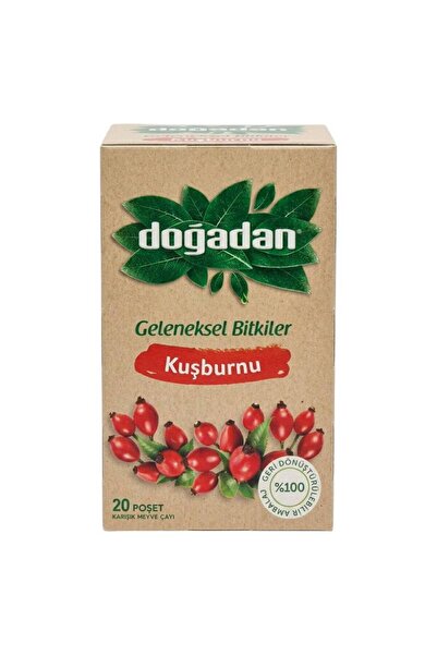 dogadanya Traditional Dogadan Rosehip Tea (Wild Rose/Rosehip) - 20 Bags
