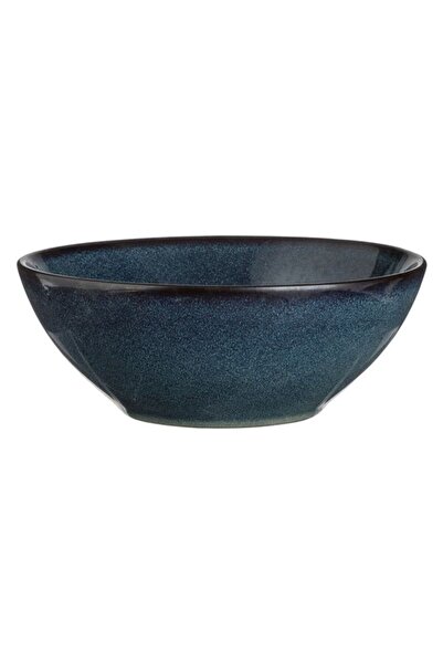 BAMI NETWORK Bol ceramic albastru negru 500ml diametru 16cm