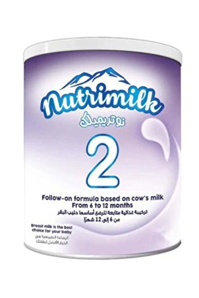 NUTRIMILK حليب أطفال رقم. 2 عبوة للأعمار من 6 إلى 12 شهرًا 900 جرام