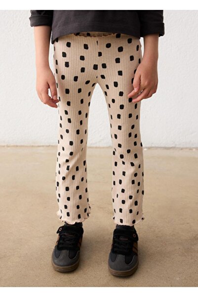 MAYORAL Κολάν κορίτσι rib 04728 "Polka dots" μπεζ