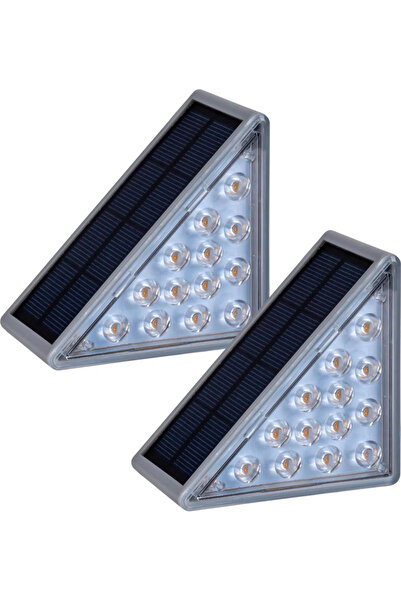 STARSTAR 2-Pack Solar Staircase Lights, Ambient Decorative Staircase Lights