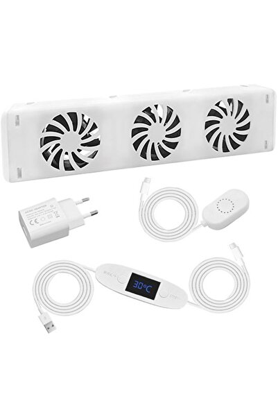 STARSTAR Electric heaters - Set of 3 Radiator blowers - Intelligent Heating b...