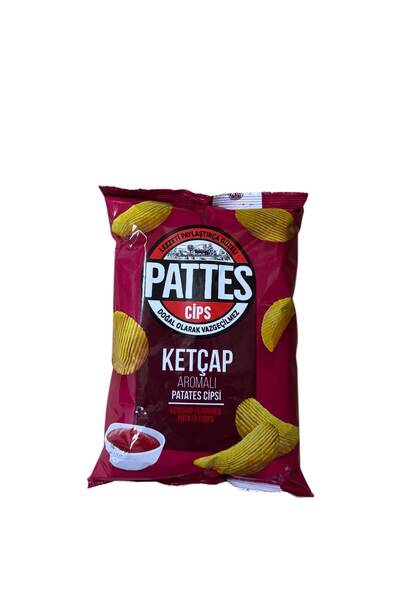 Pattes CİPS KETÇAPLI 100 GR