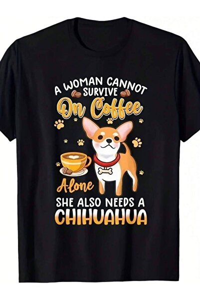 LİNA06 قميص رجالي مضحك بطبعة "Women Can't Survive Without Chihuahuas" - قميص ...