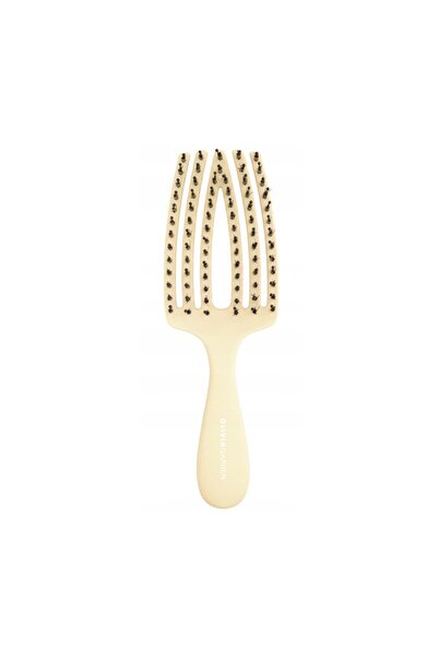 Olivia Garden Μίνι βούρτσα μαλλιών για παιδιά Fingerbrush Care - Κίτρινο