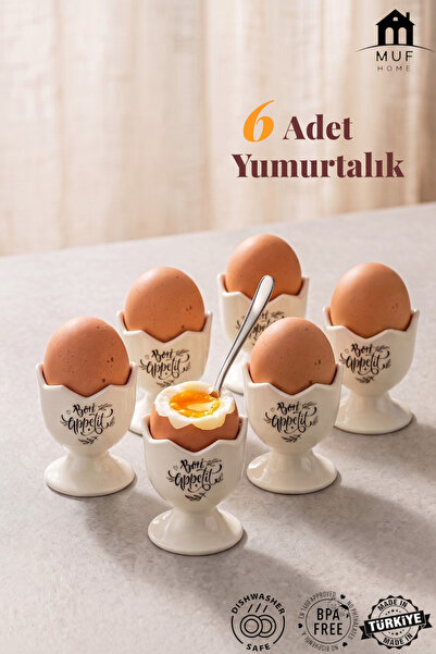 MUF HOME 6 Practical, Stylishly Designed Egg Cups |   Bon Appétit Detailed, B...