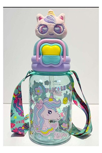 Five Dream House 600ML Dreamy Unicorn Kids Water Bottle For School, Sippy Cup...