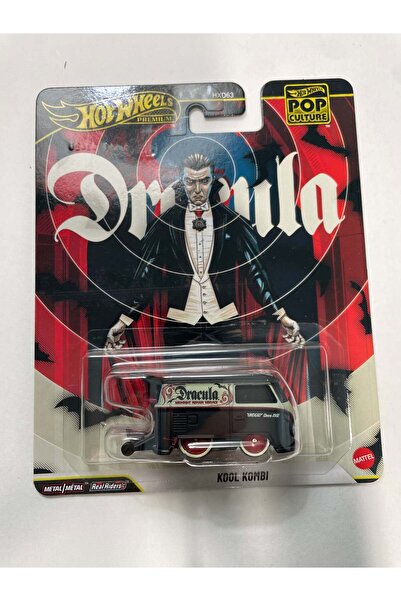 HOT WHEELS 1/64 Pop Culture Dracula Kool Kombi Negru - JHX 01